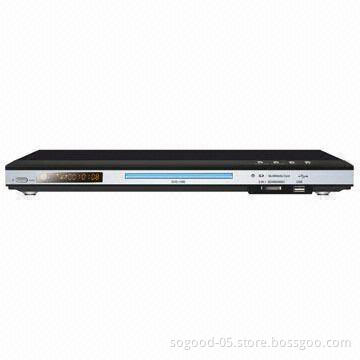 Plug-and-Play HDMI DVD Player with USB Port and Card Reader, Measures 430 x 38mm